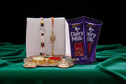 premium rakhi combo with Chocolate